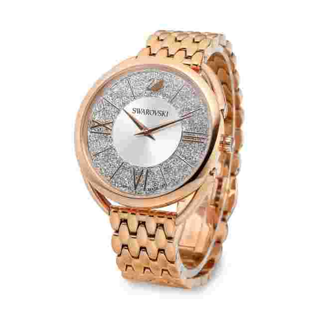 Original Swarovski Crystalline Glam Women's Quartz Watch 35mm 50M Made in Swiss