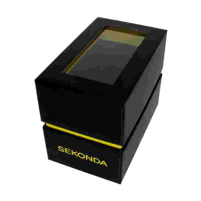 Sekonda Gents Watch black Strap Easy Reader Day & Date