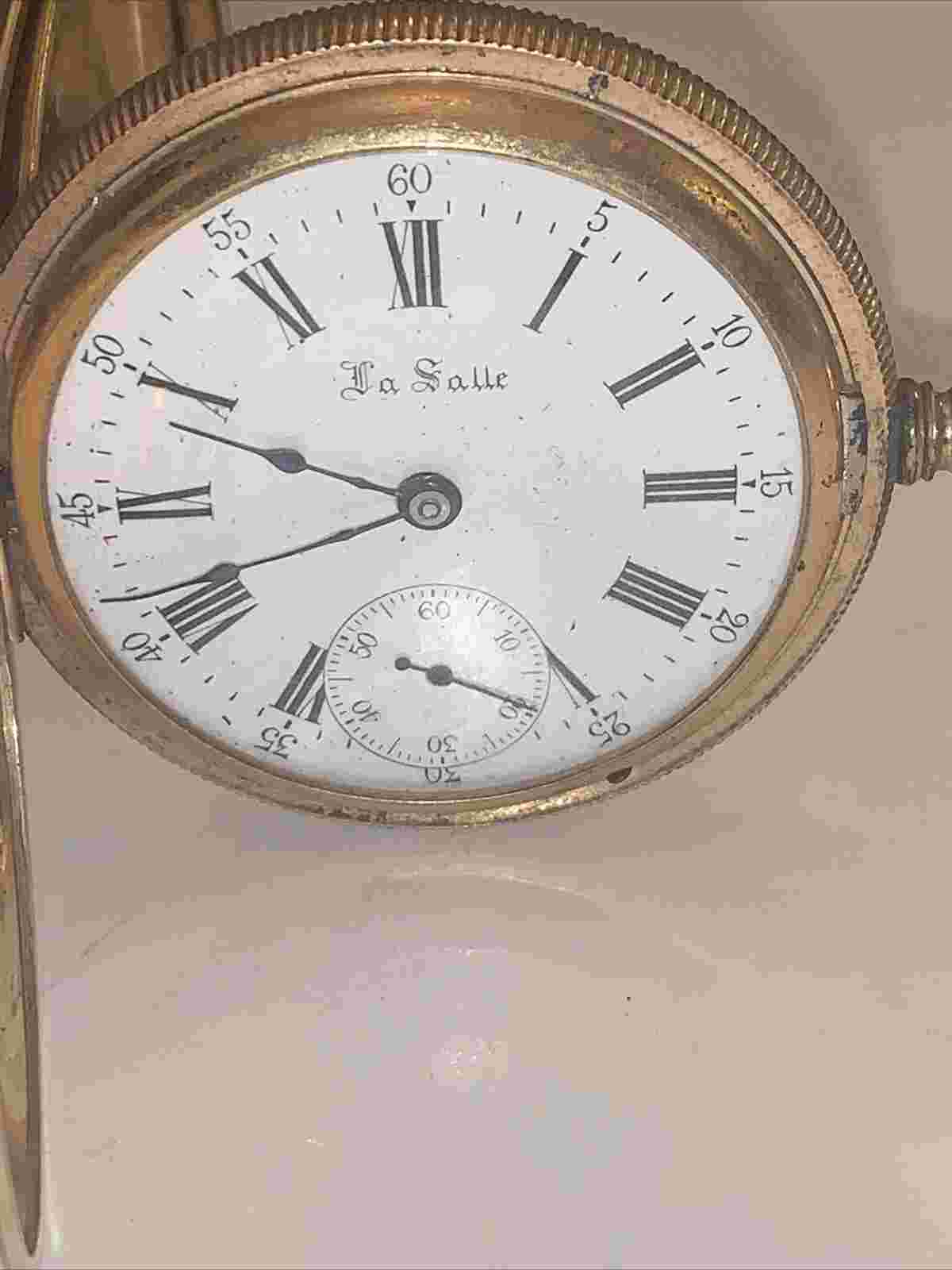 Vintage La Salle Pocket Watch GF