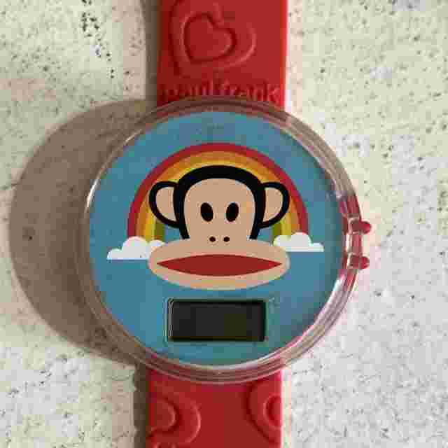 Paul Frank McDonald's Red Kid's Heart Watch 2012 Collectible Digital