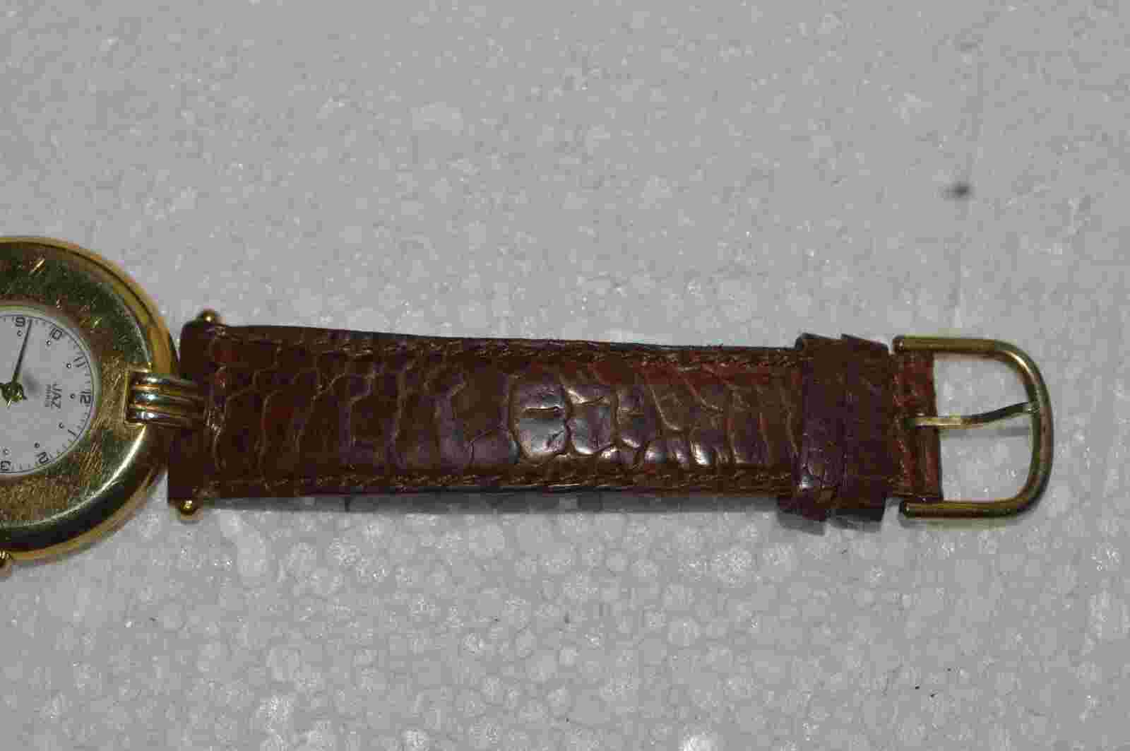 JAZ PARIS Y2-6R2-3 By Seiko Quartz Watch 30mm Made in France Tested Works fine