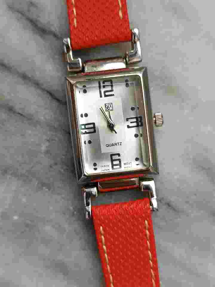 NY&C rectangle prism crystal women quartz watch