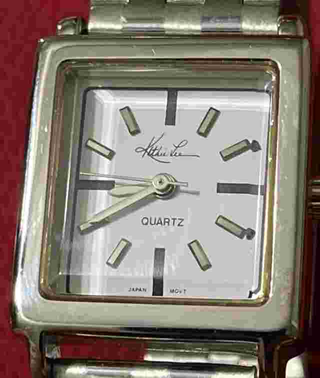 Vintage Square Kathie Lee Sports/Casual Watch NEW Battery. 2713