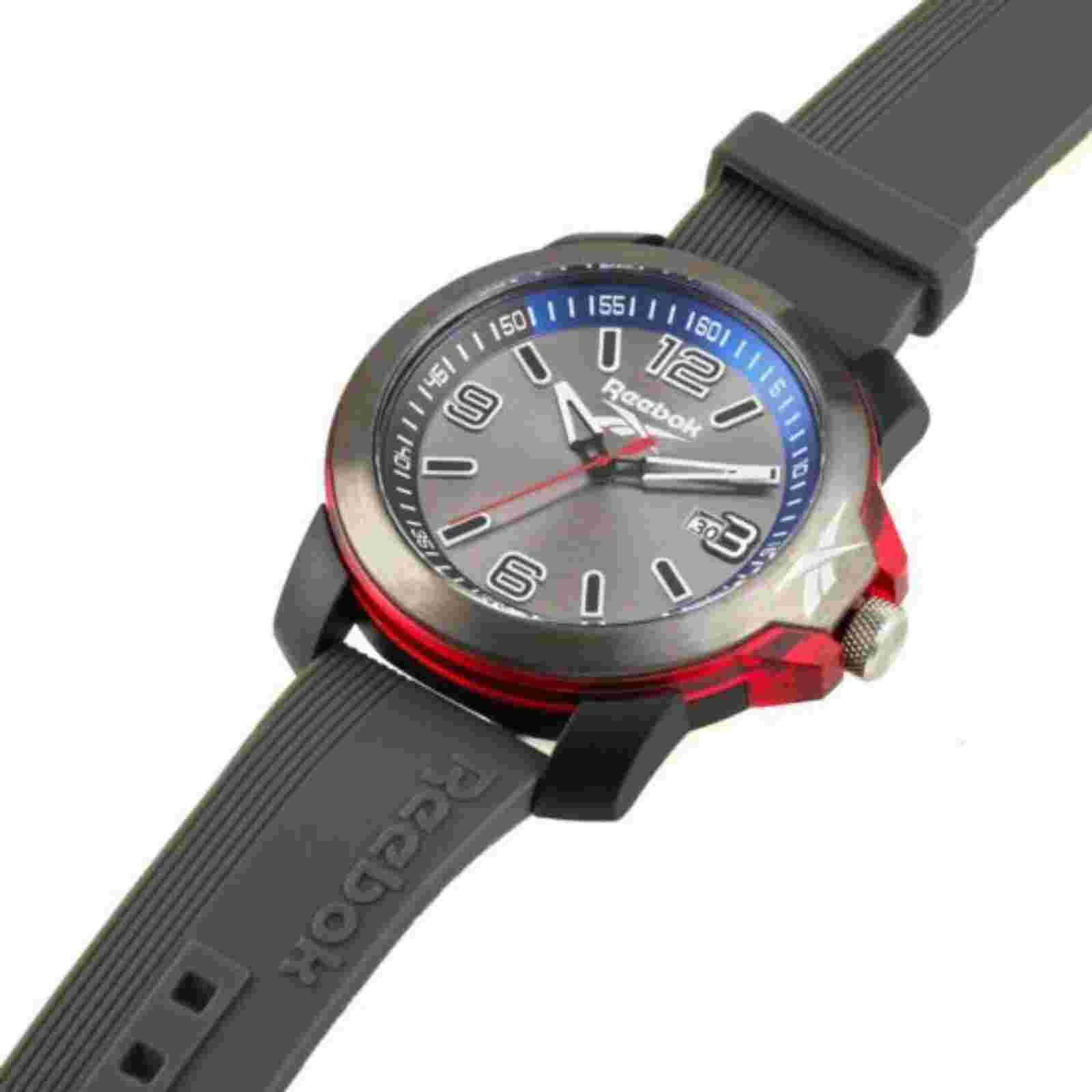 Reebok Triple 3 Means Grey Men Watch RV-TR3-G3-PBIA-AN
