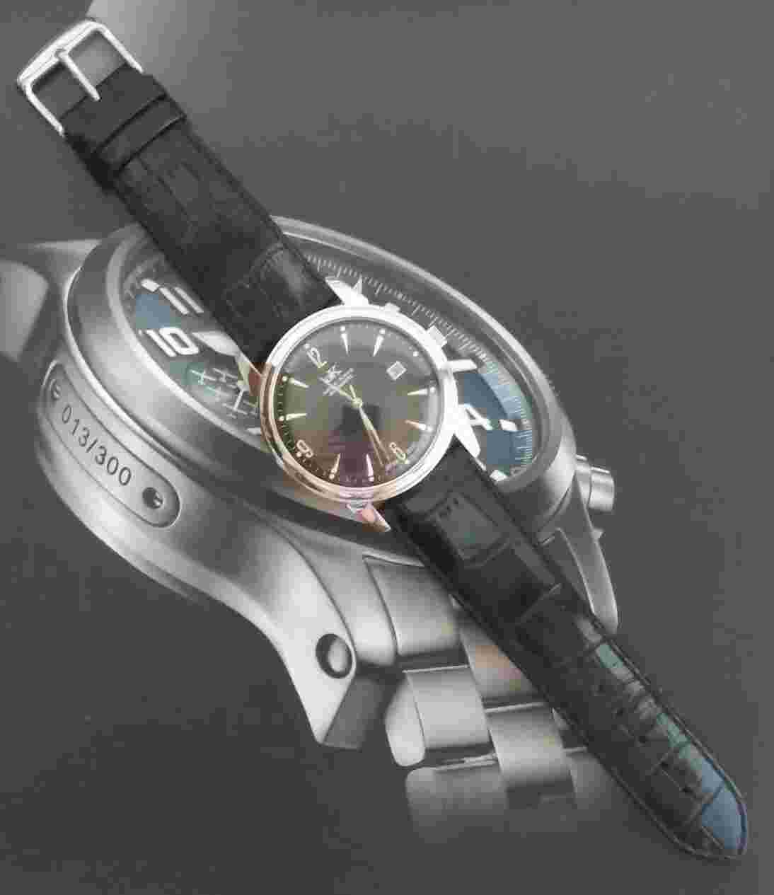 Adee Kaye #AK4071-M1 21 Jewels Vintage Leather Band Automatic Self-winding Watch