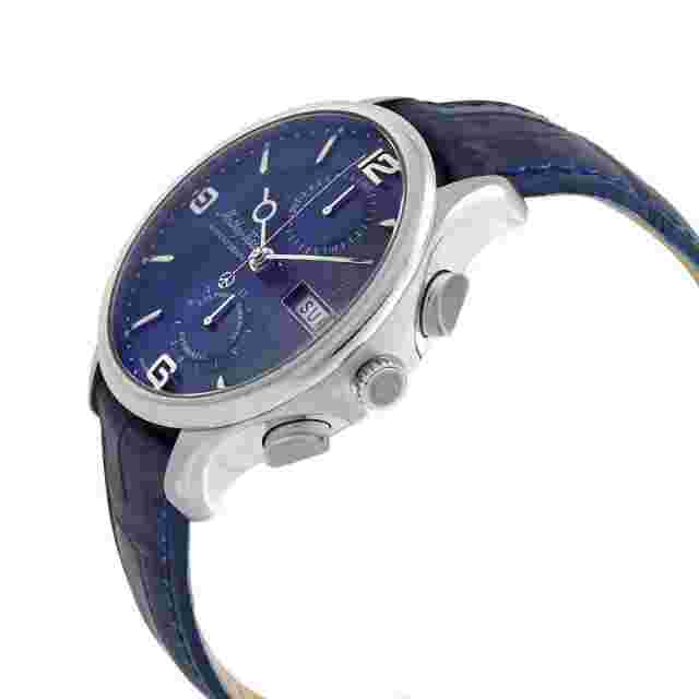 Mathey-Tissot Edmond Chrono Automatic Chronograph Blue Dial Men's Watch