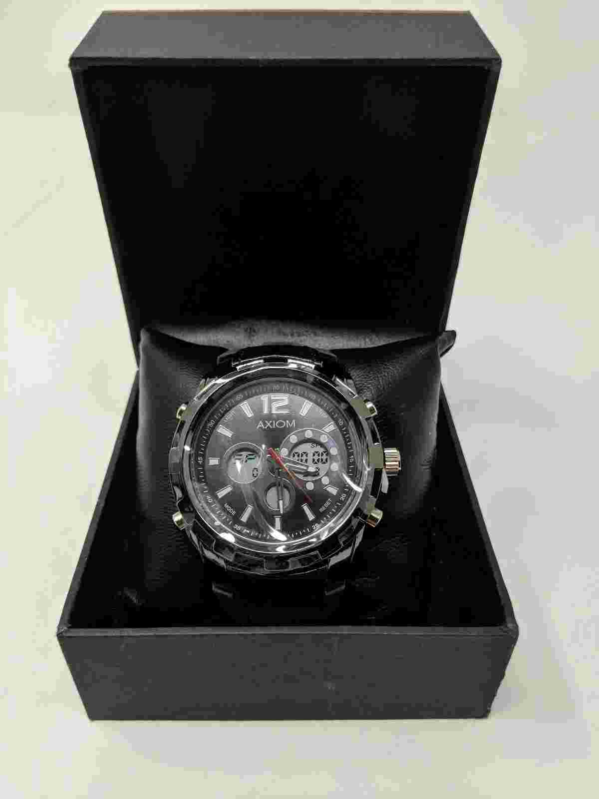 New AXIOM Chronograph Watch in Box
