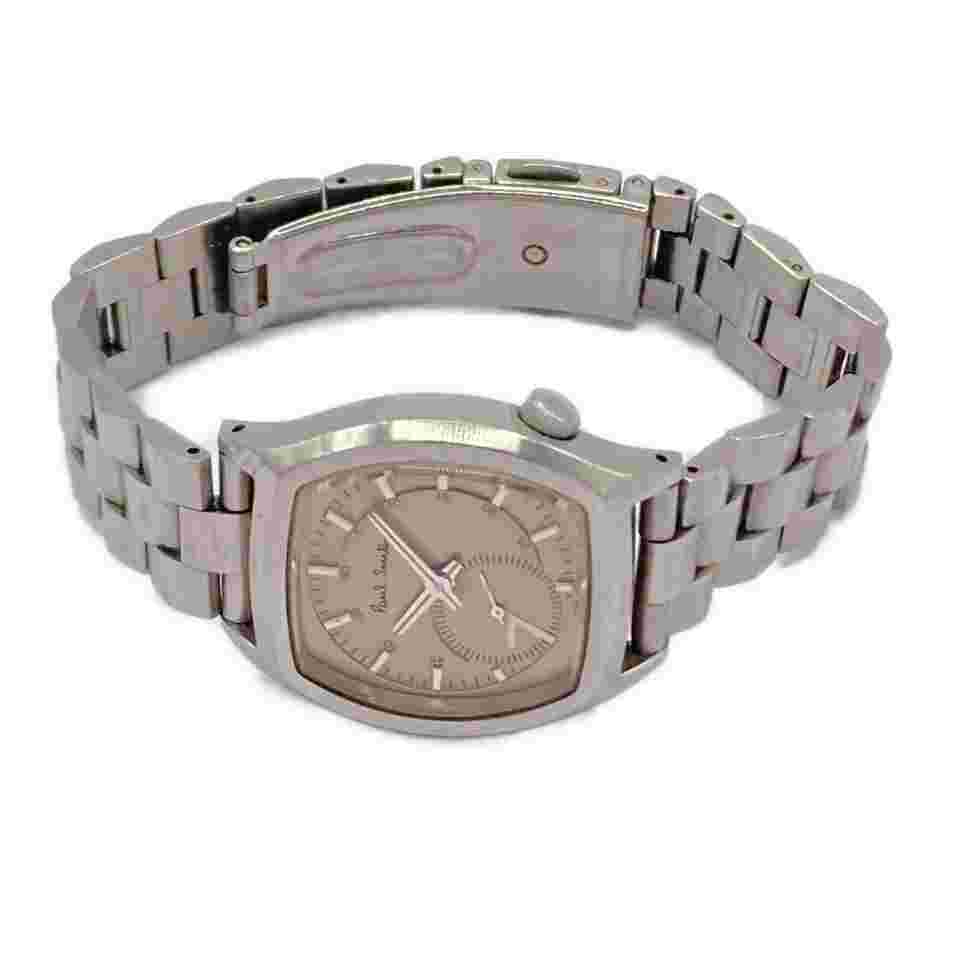 Auth PaulSmith - 1040-T011543 920315 Silver Women's Wrist Watch