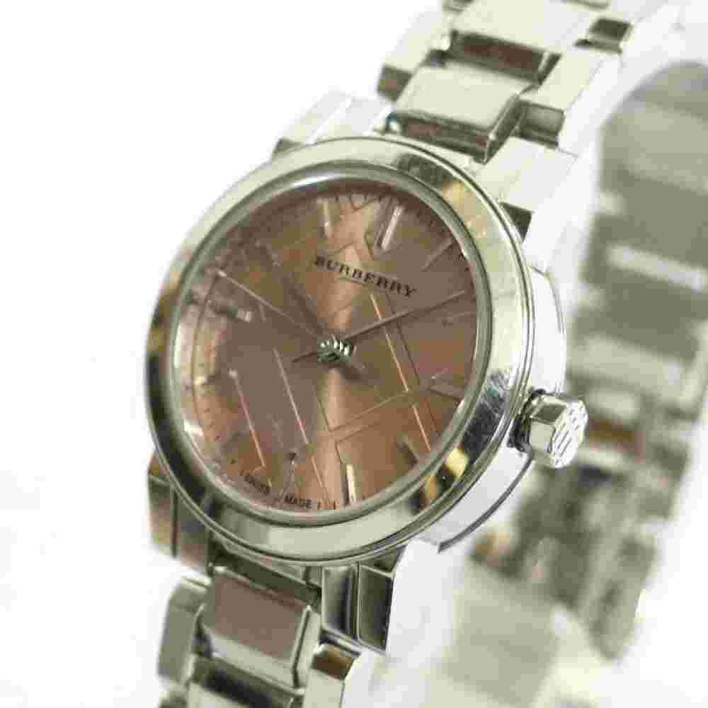 BURBERRY BU9231 26mm Pink Dial Quartz Ladies Vintage Working With Box
