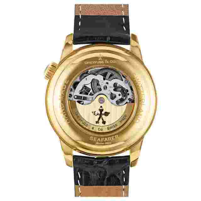 Dreyfuss & Co Men's 1925 Open Heart Automatic 42mm Watch DGS00092-01