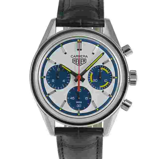 TAG Heuer Carrera White Opaline Men's Watch - CBK221C.FC6488
