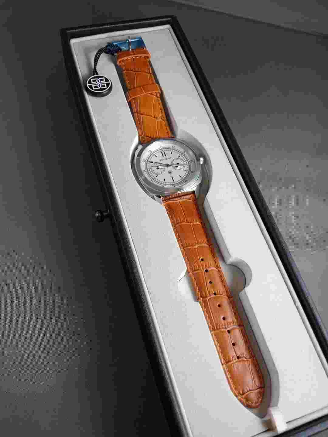 NEW In Box - Bolvaint Paris The Vitus in White Mens Watch