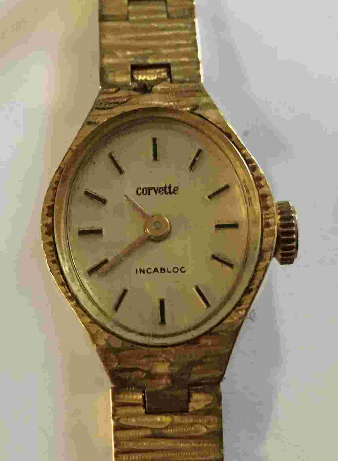Vintage ‘Corvette’ Ladies Manual Wind Mechanical Watch