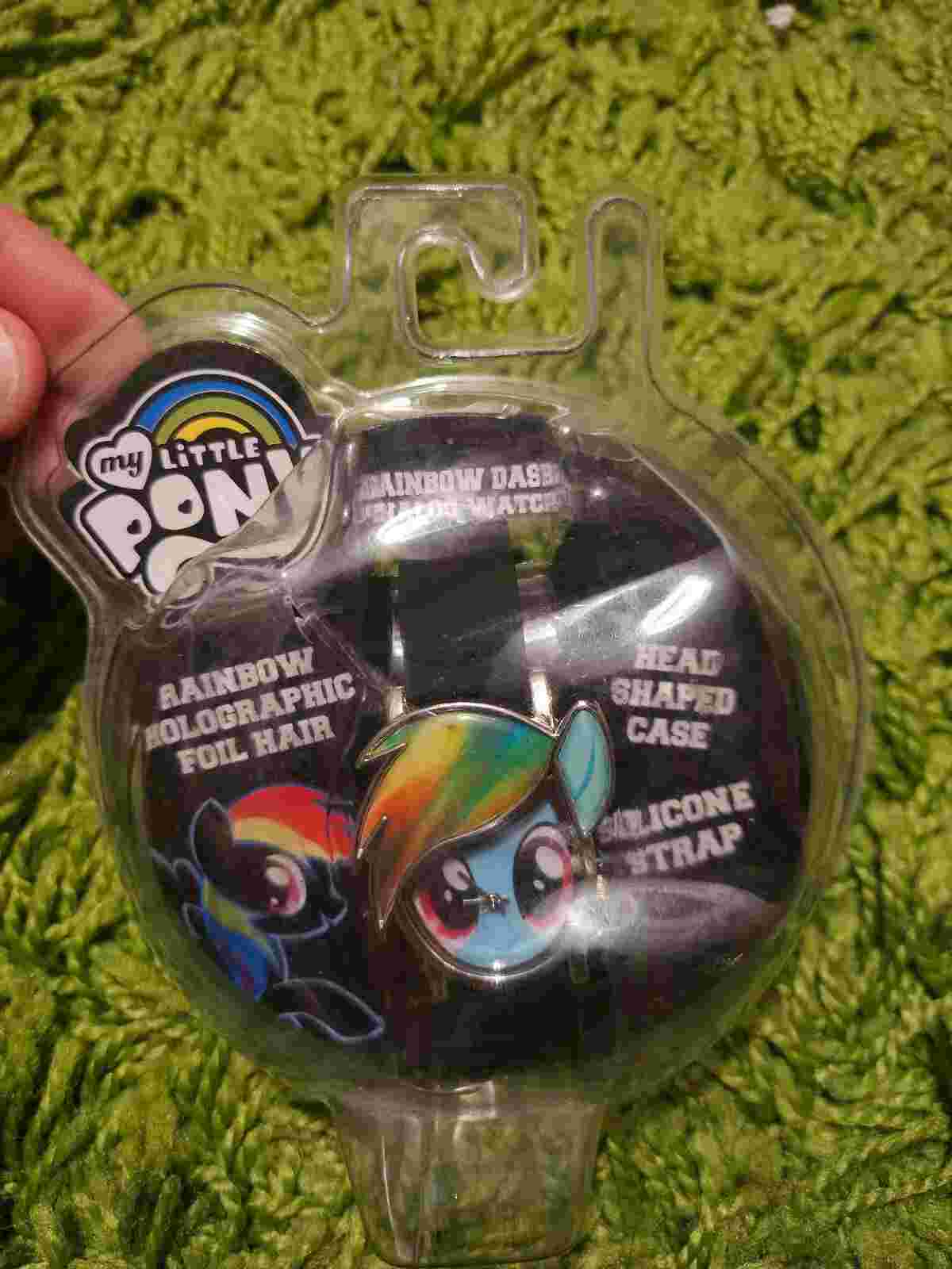 My Little Pony MLP G4 Rainbow Dash Analog Wrist Watch In Plastic Case