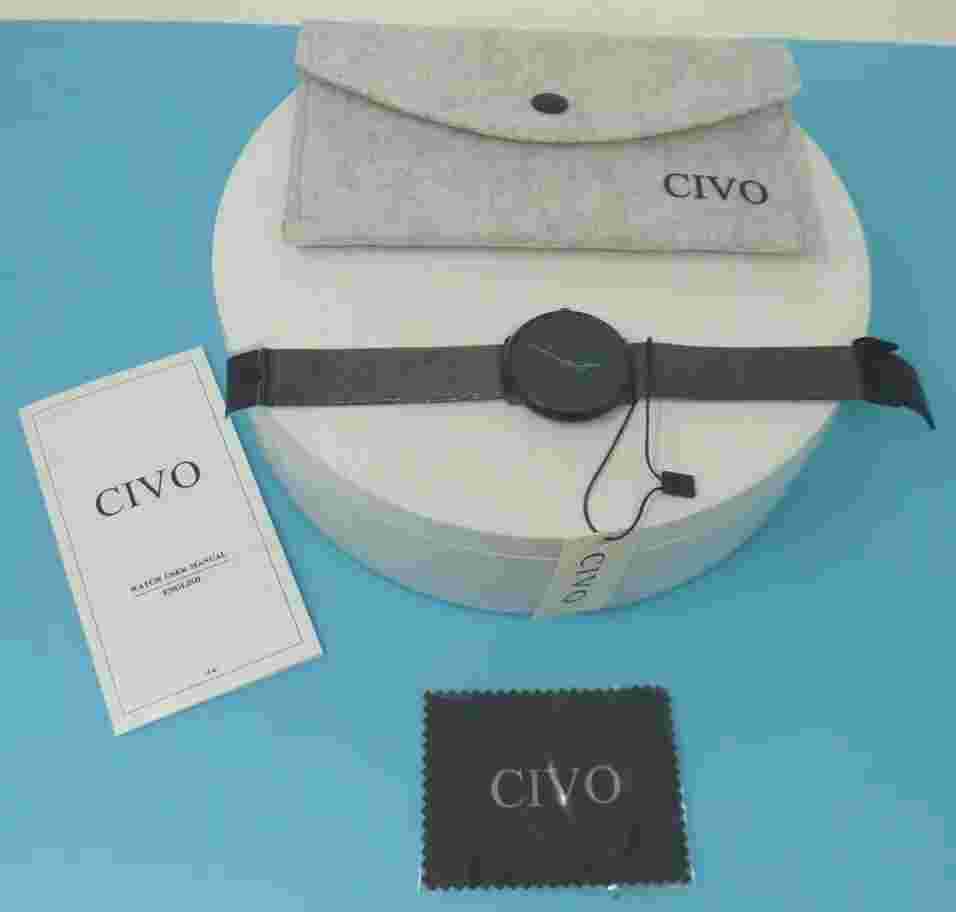CIVO WATCH BLACK/BLUE