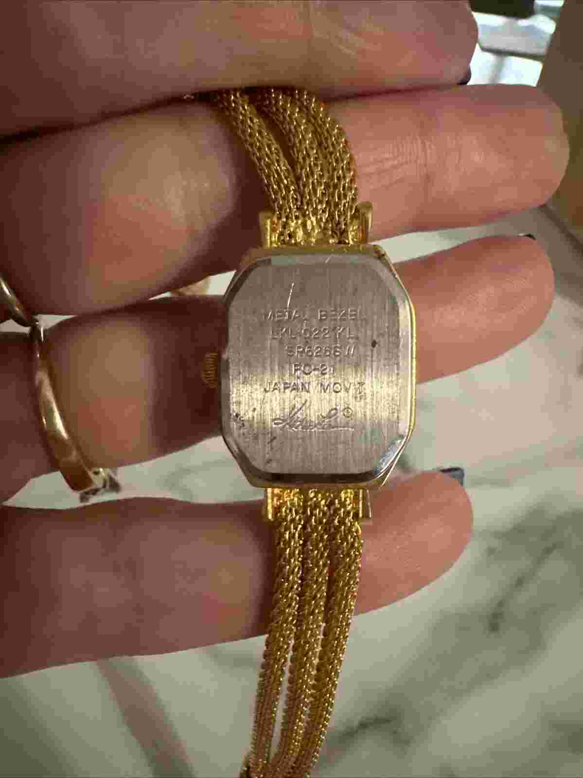 Kathie Lee Ladies Watch KLK 022 KL Untested As Is