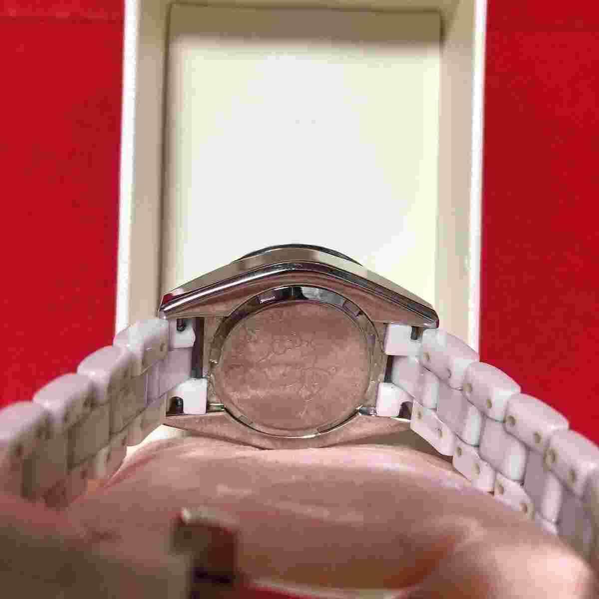 Hello Kitty 35th Luxury White Ceramic Diamond Jewlry Watch Used Limited to 5000