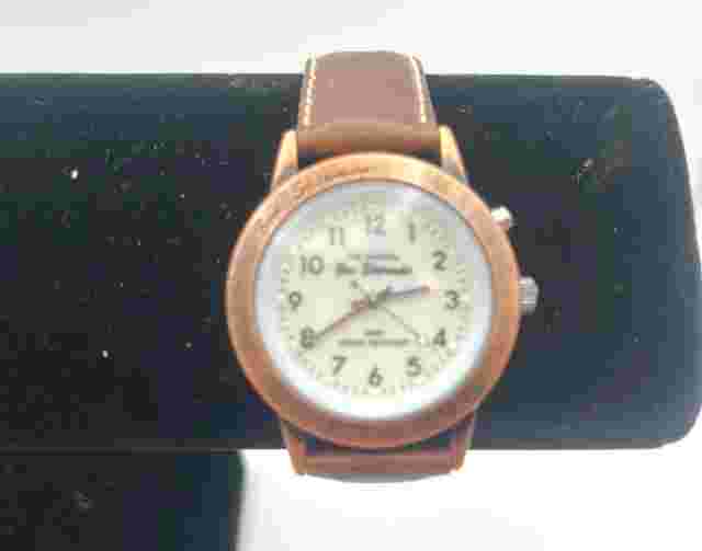 Ben Sherman Wristwatch Water Resistant Brown Leather Strap T2750 WJ1
