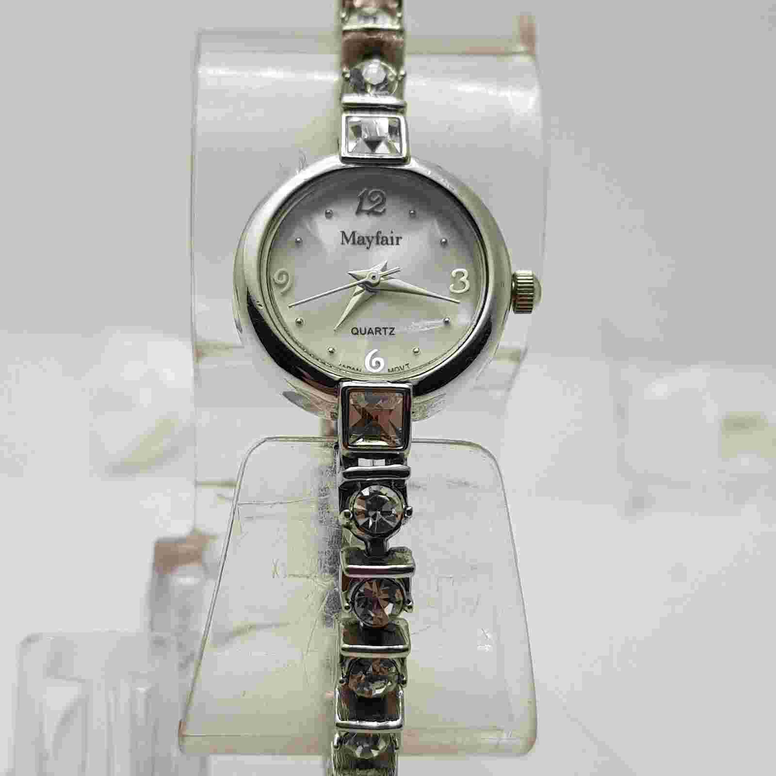 Mayfair Quartz Analog Women's Watch Japan Movement Fast Shipping....NEW BATTERY