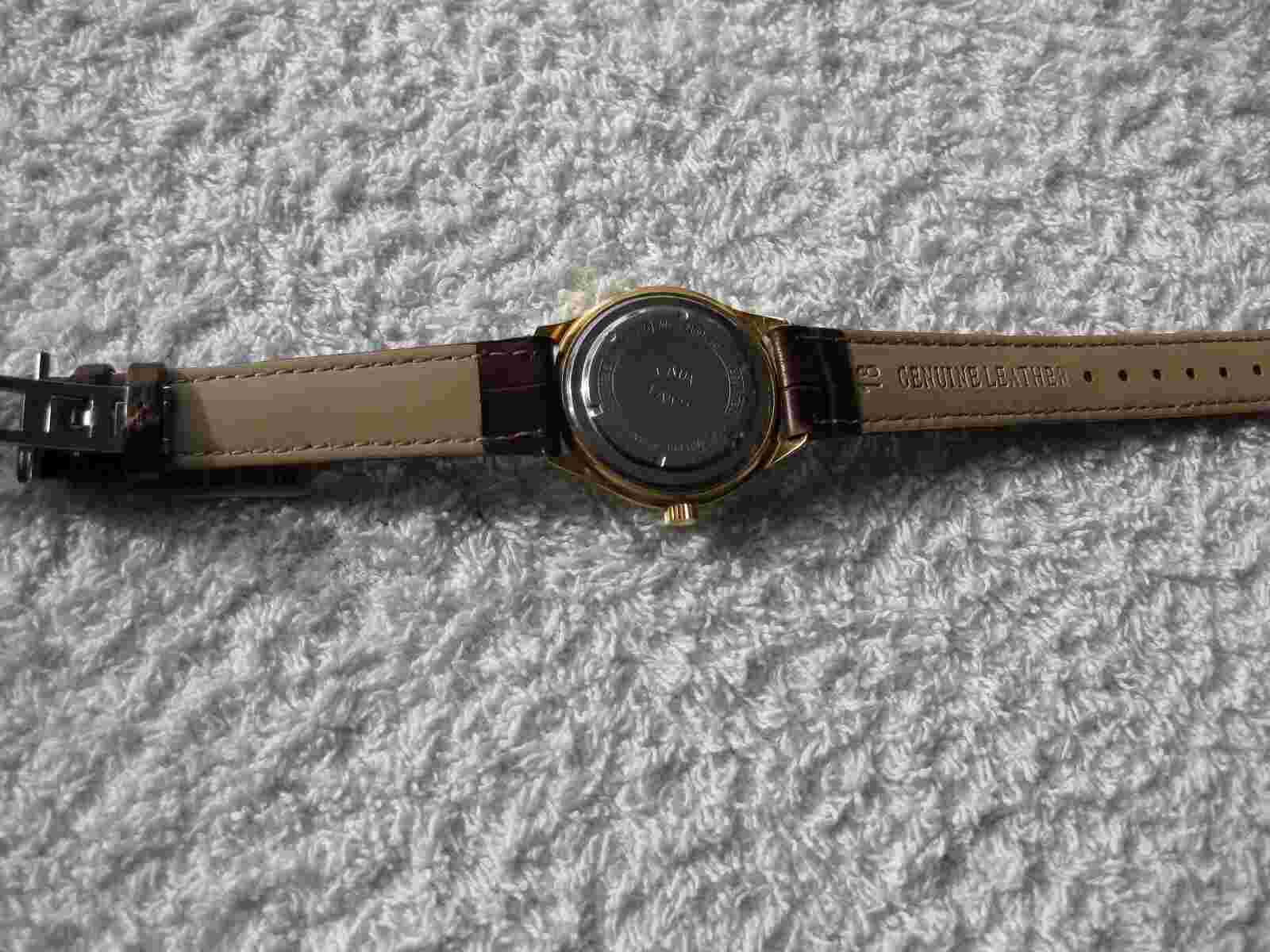 MuDu Vintage 1960s Mens Watch,Gold Plated.