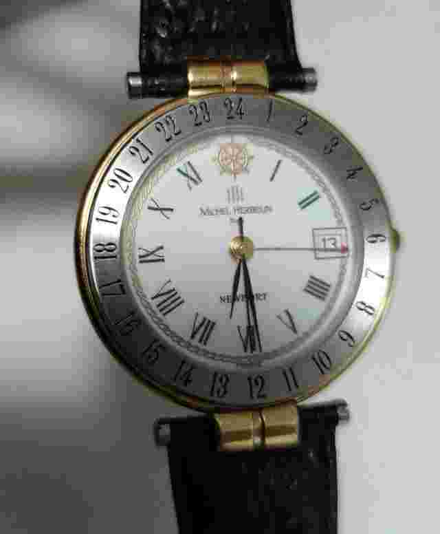 Watch Michel Herbelin Paris Newport Vintage Water Resistant 15255 Made in France