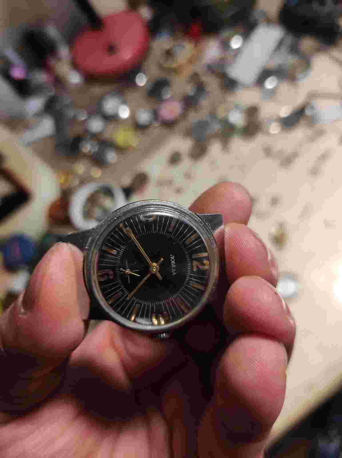 Vintage USSR MEN WATCH POBEDA