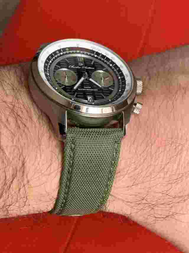 Charles Hutton Defender NL1043B With Seiko VK64 Movement No Reserve