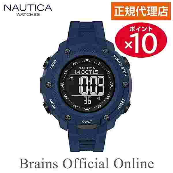 NAUTICA NMX15 Digital Yacht Timer Watch NAI19524G Men's Digital Black Unused