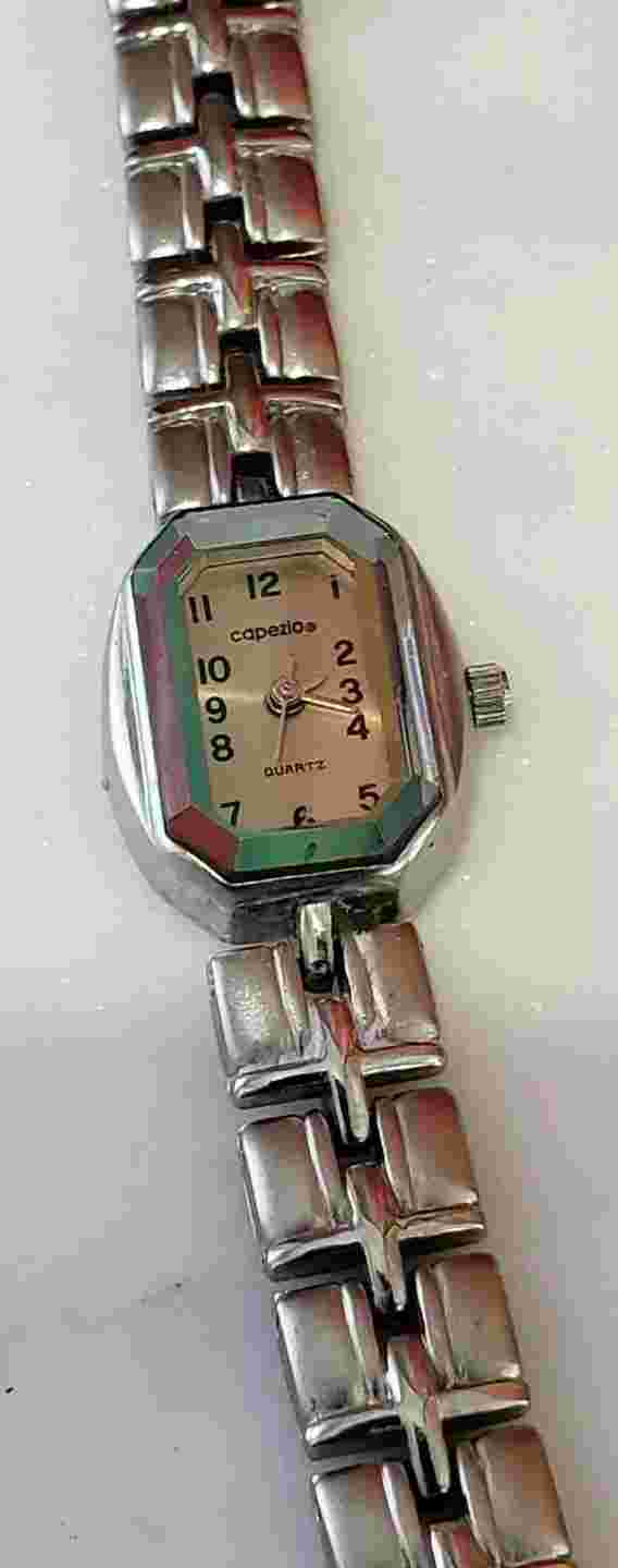 Vintage Capezio Women's Wrist Watch Silver