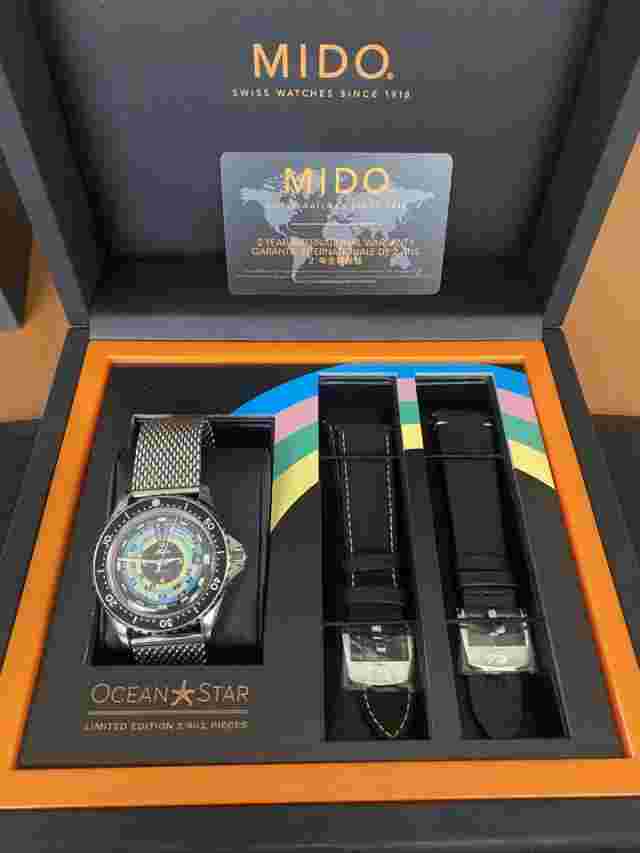 Mido Ocean Star Decompression Timer 1961 Men's Watch Used Vintage h