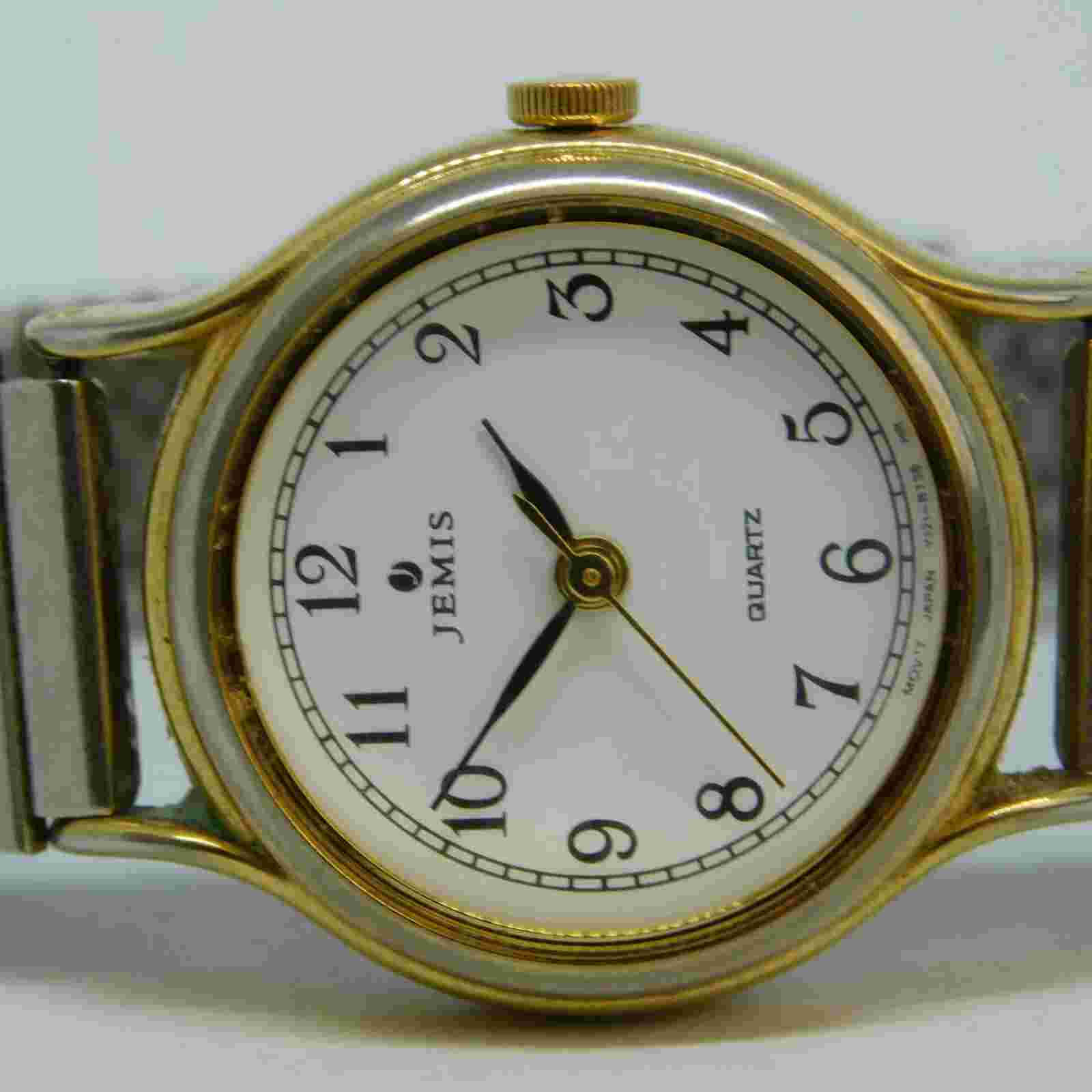 JEMIS Two Tone Quartz Analog Women's Watch New Battery