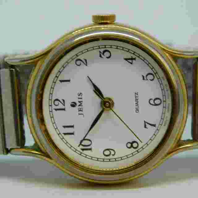 JEMIS Two Tone Quartz Analog Women's Watch New Battery