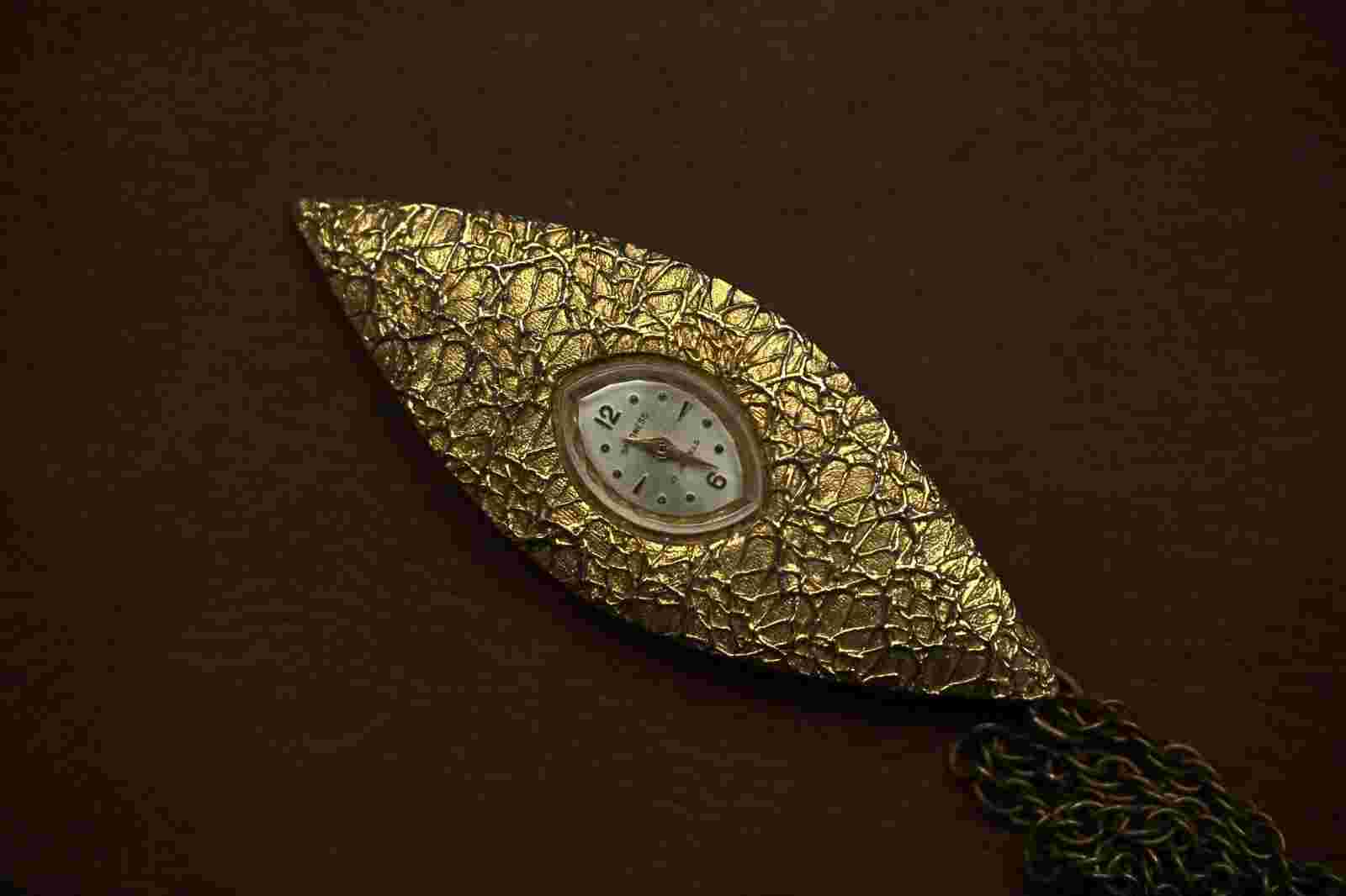 Baroness Crescent Moon Necklace Watch