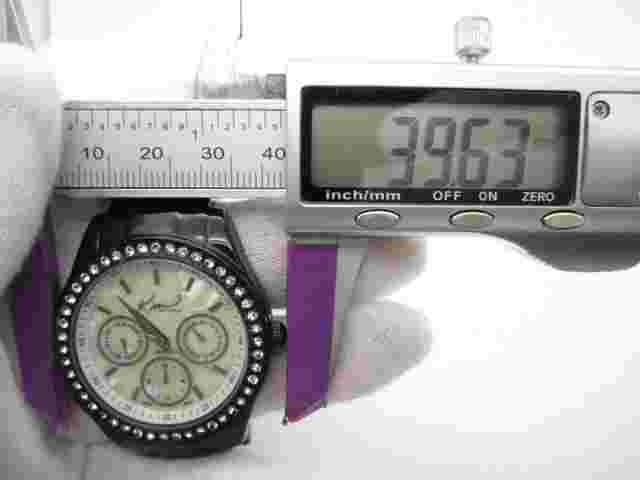 Women's Kim Rogers Water Resistant Analog 39mm Dial Watch (D657)