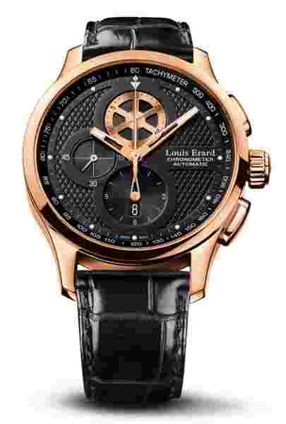 Never worn LOUIS ERARD 18K Rose Gold Chronometer Chronograph Lim. Edition 82/100