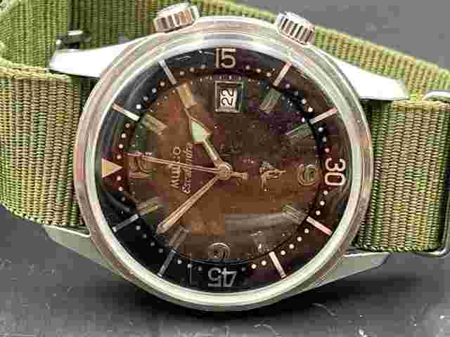 Jul 1967 SS Mulco Escafandra 42mm Super Compressor 200m Diver Watch