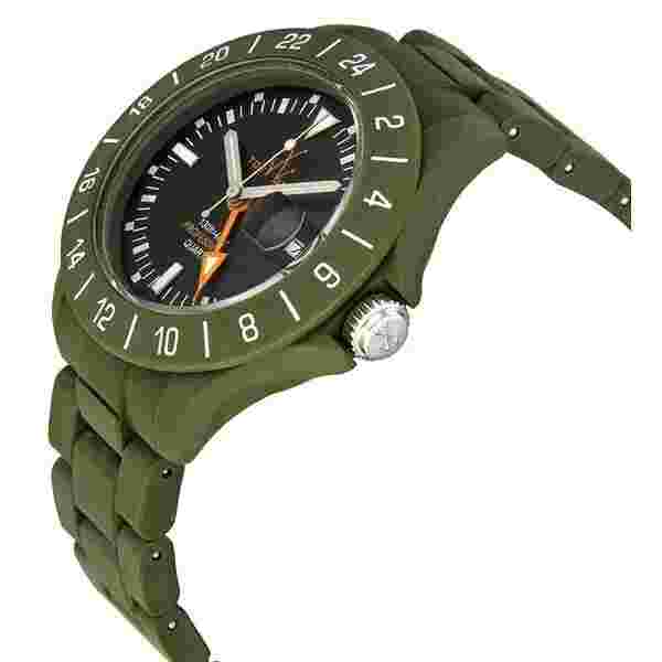 ToyWatch Womens Jet01hg Hunter Green Plasteramic 41mm Watch 130227