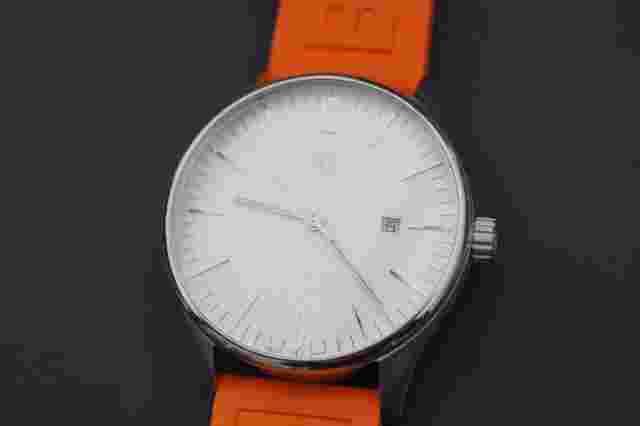 Genuine BMW Motorsport Men`s Watch /Swiss Automatic Movement /Orange Rubber Band