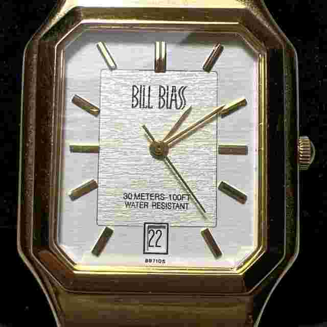 BILL BLASS Watch 358-804.114  100FT Water Resistant Stainless Steel Not Tested