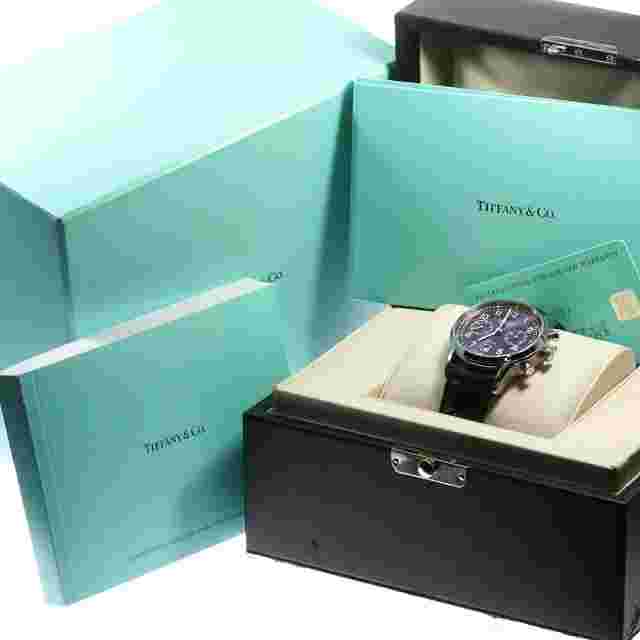 TIFFANY&Co. ref.34668396 CT60 Chronograph Men's Watch From Japan G0827
