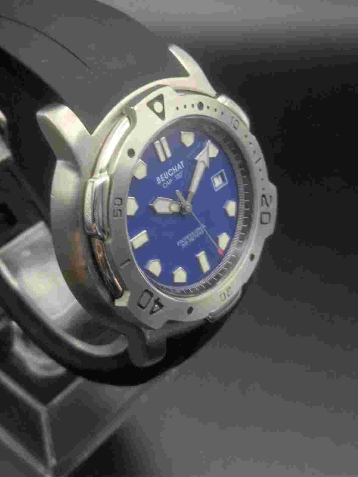Beuchat French Quartz 200m Diver, Miyota Movement - Excellent Condition