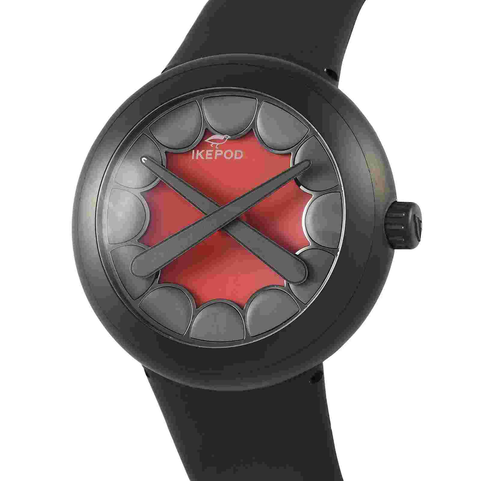 Ikepod KAWS Horizon Red Dial Watch HHTK03