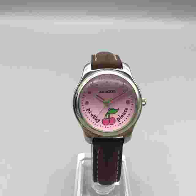Vintage Joe Boxer Watch Women 32mm Pretty Please With Cherry On Top New Battery