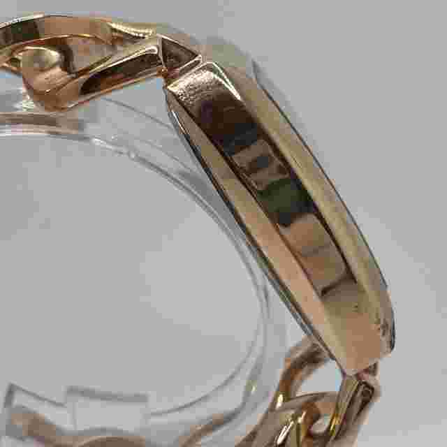 R.J. Graziano Watch Womens 36mm Rose Gold Tone Case Dial Band Quartz Analog
