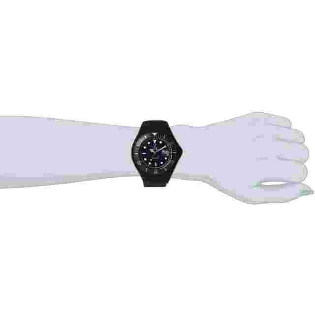 Jelly Black Dial Rubber Strap Unisex Watch JY19DB Watch Quartz