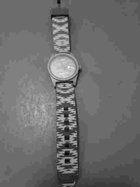 Neff Daily Watch Men's Destroy Hatchet Rubber Band Needs Battery