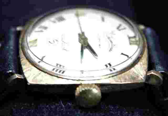 Lucien Piccard Automatic Seashark 10k Gold Filled Watch - Parts/Repair