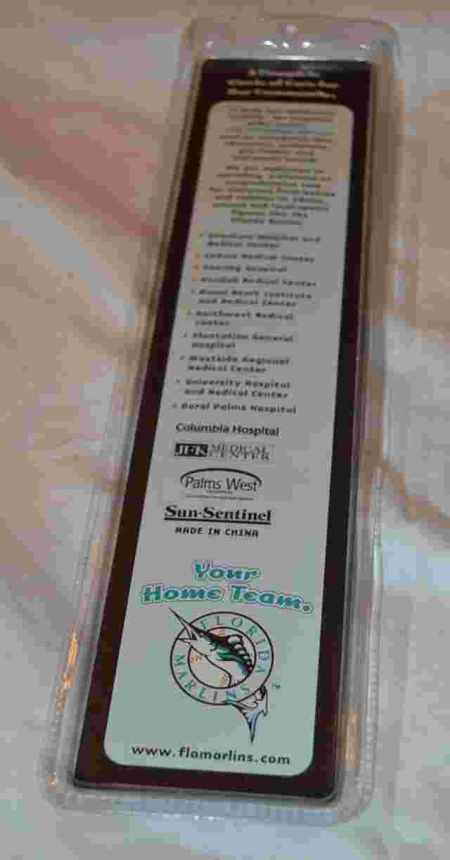 MLB World Series Champions Baseball Florida Marlins Black Digital Watch NEW