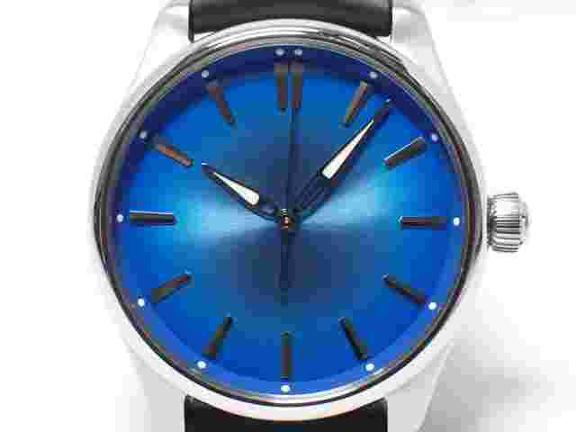 H. Moser Pioneer Center Seconds 40MM Arctic Blue 3200-1217 watch men TO187092