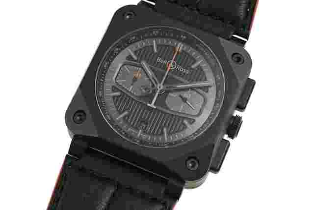 BELLandROSS BLACKTRACK LIMITED EDITION BR0394-BTR-CE/SCA AUTOMATIC WATCH